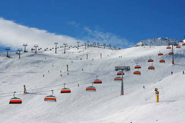 Skipiste Sölden